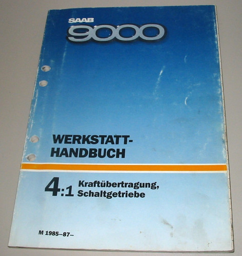 Werkstatthandbuch saab 9000 - saab,