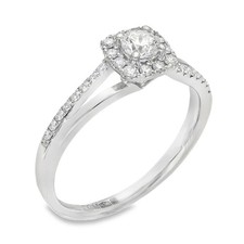 950 Platinum Diamond Cluster