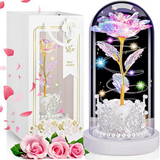 Eternal Galaxy Rose Gift for