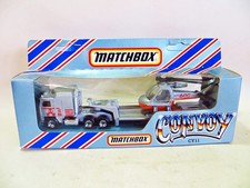 MATCHBOX CONVOY CY11 'KENWORTH CABOVER ACE HELICOPTER TRANSPORTER' MIB/BOXED