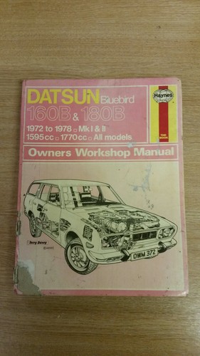 Datsun bluebird 160b 180b - datsun,