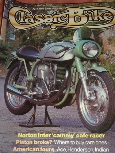 Classic bike triumph - classic, 04/85