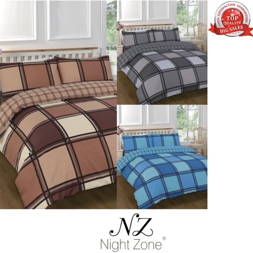 Checked logan duvet cover set - logan,