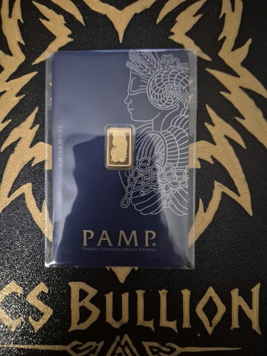 Pamp gold bar lady - 1g,