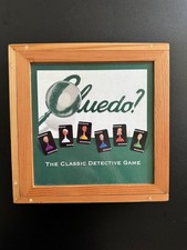Cluedo Board Game Wooden Box