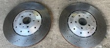 Audi RS6 5.0 V10 C6 Front Brake Discs 2x skimmed Genuine OEM Audi 