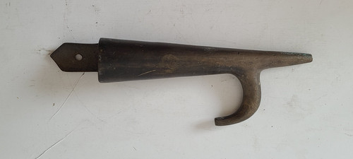 Vintage bronze boat hook - bronze,