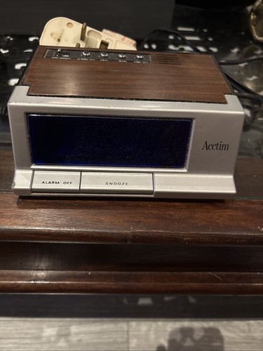 Vintage actim digital alarm - vintage,