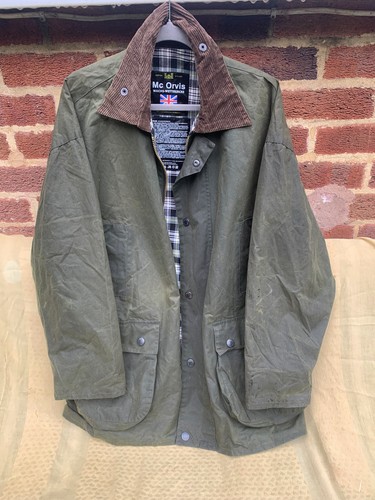 Mcorvis wax jacket green - mcorvis,