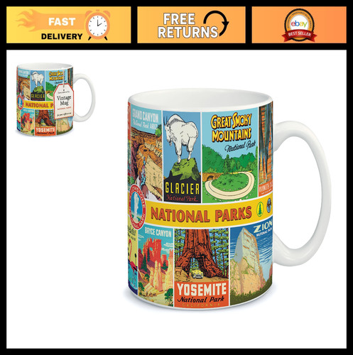 Vintage national parks ceramic - vintage,