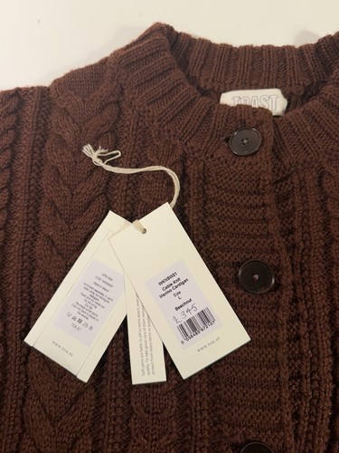 New toast cable knit - toast,