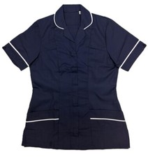 Nurses Healthcare Ladies Tunics Hospital Medical Dental Vet Careers Uniform Tops