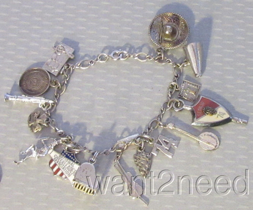 Vintage sterling silver charm - sterling,