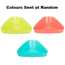 Trixie Corner Toilet Small Animal Plastic Litter Tray - Rabbit Guinea Pig Ferret