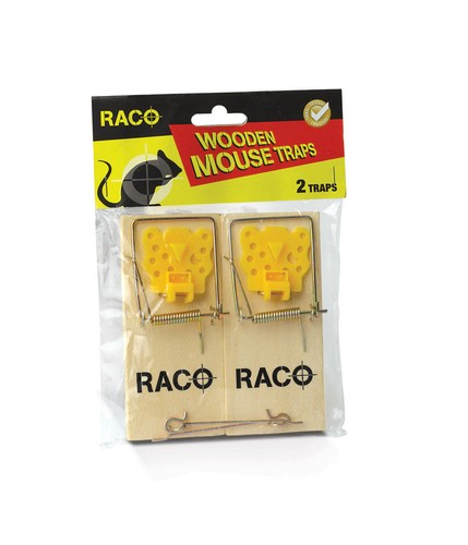 Raco wooden mouse trap - raco, pack