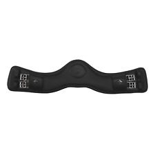 LeMieux GelTek Anatomic Curve Dressage Girth | Equestrian Equipment | Black