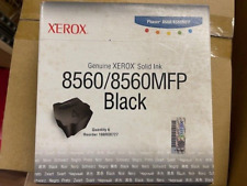 Genuine Xerox 108R00727 (6 Pack) Solid Black Ink for Phaser 8560/8560Mfp