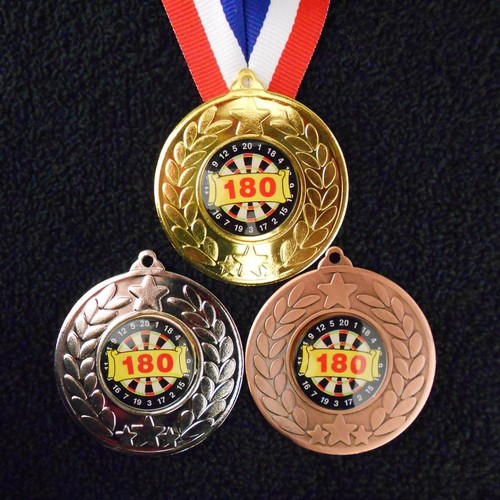 Darts 180 medal - 180,