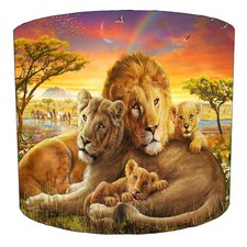 Lions & Jungle Animals Lampshades Ceiling Lights Table Lamp shades Pendant shade