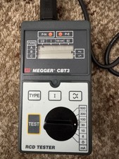 Megger CBT3 RCD Tester used