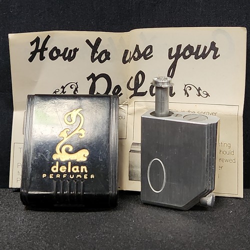 Vintage delan perfume atomizer - delan,