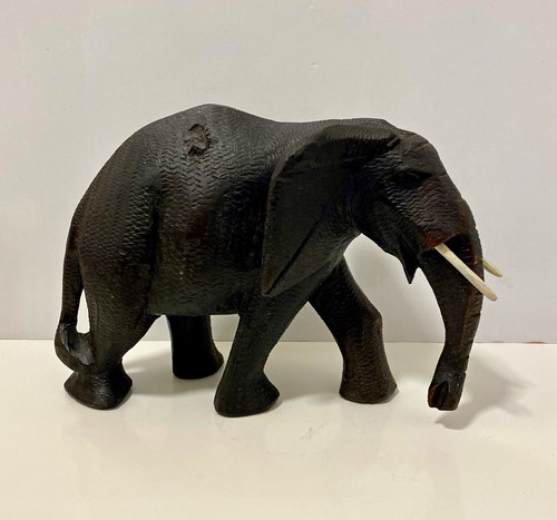 Vintage african hand carved - vintage,