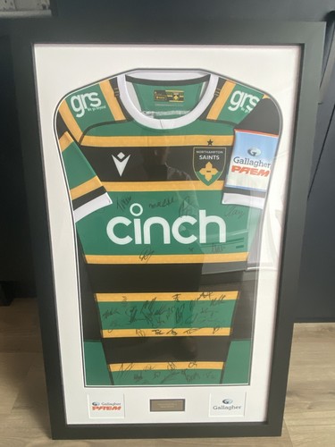 Framed 2026 northampton saints - framed,