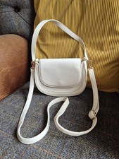 Primark White Handbag Shoulder Clutch Bag