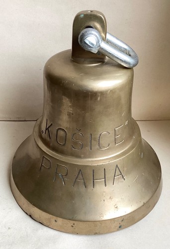 Antique ships brass bell - antique,