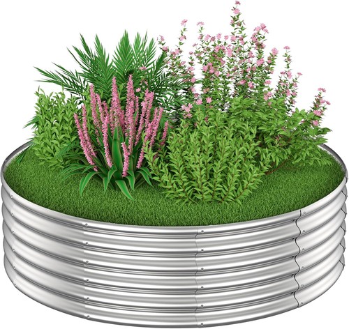 Round galvanized raised - 36",