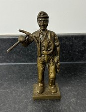 Vintage Solid Heavy Brass Coal