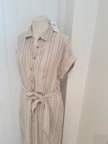Lovely beige blue linen - lovely,