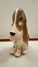 Small Szeiler Bassett Hound Ceramic H5" X W5" vgc