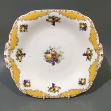 Ye Old English Grosvenor Jackson & Gosling Bone China Cake Plate