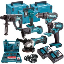 Makita 18V 6 Piece Power Tool