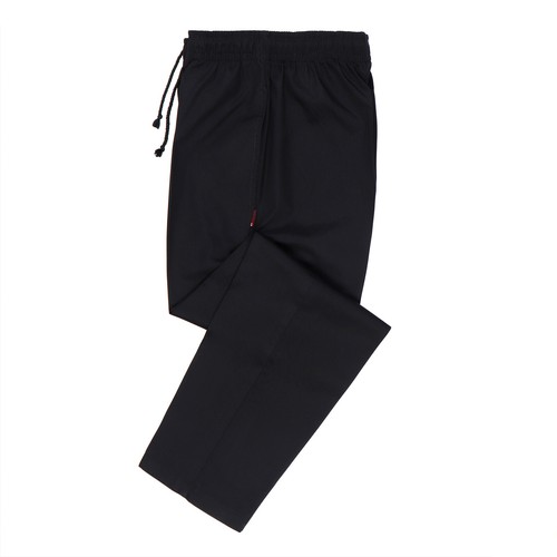 Black chef trouser catering - black,