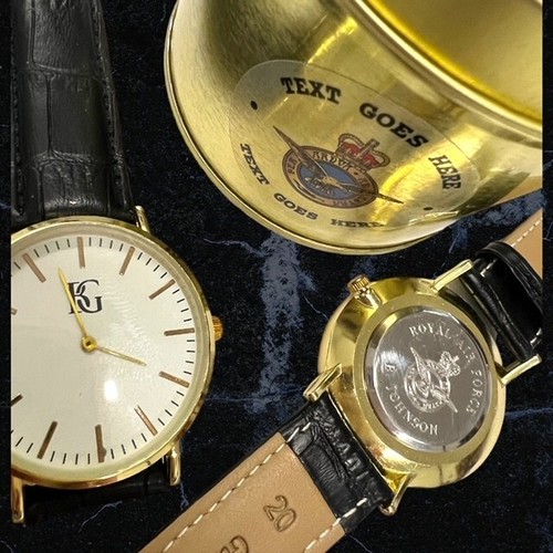 Personalised wristwatch raf - wristwatch,