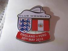RARE OLD 2014 ENGLAND v PERU