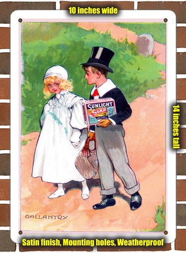 Metal sign 1899 - metal, sunlight