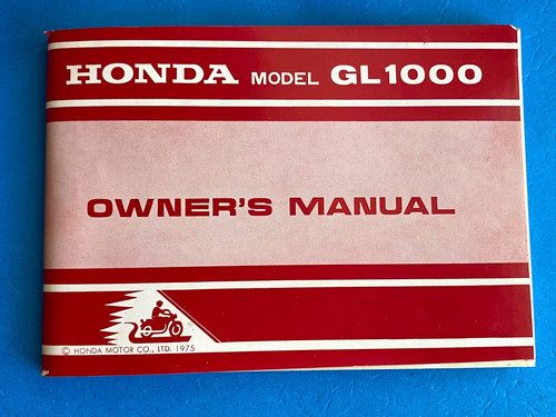 Vintage 1975 honda - , gl1000