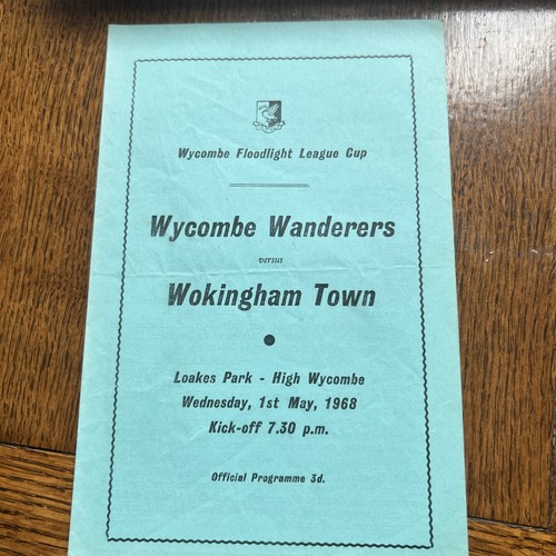 Wycombe wokingham town may - v,