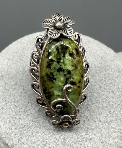 Vtg sterling silver ring large - vtg,