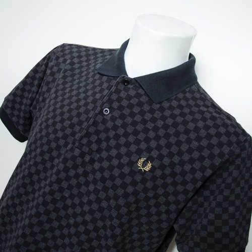 Fred perry black checkerboard - fred,