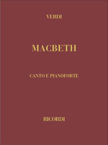 Macbeth giuseppe verdi vocal - macbeth,