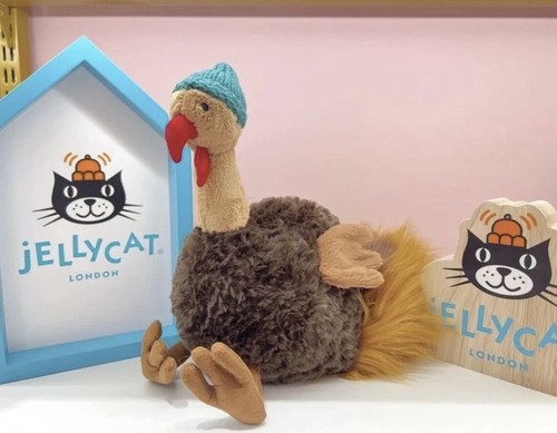 Brand new jellycat theo turkey - new,
