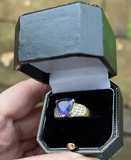 Tanzanite 4.2ct and Diamond