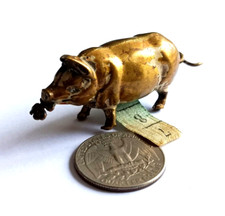 Antique Pig Shaped Tailor's