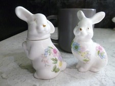 AYNSLEY RABBITS X2 BONE CHINA