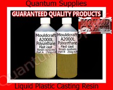 MOULDCRAFT A2000L 500gm Fast Cast Polyurethane Liquid Plastic Casting Resin kit