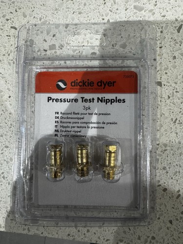 Dickie dyer pressure test - pressure,